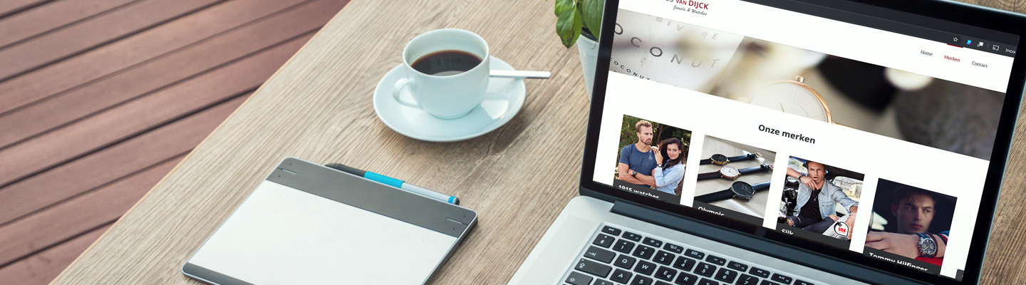 Website Juwelier van Dijck
